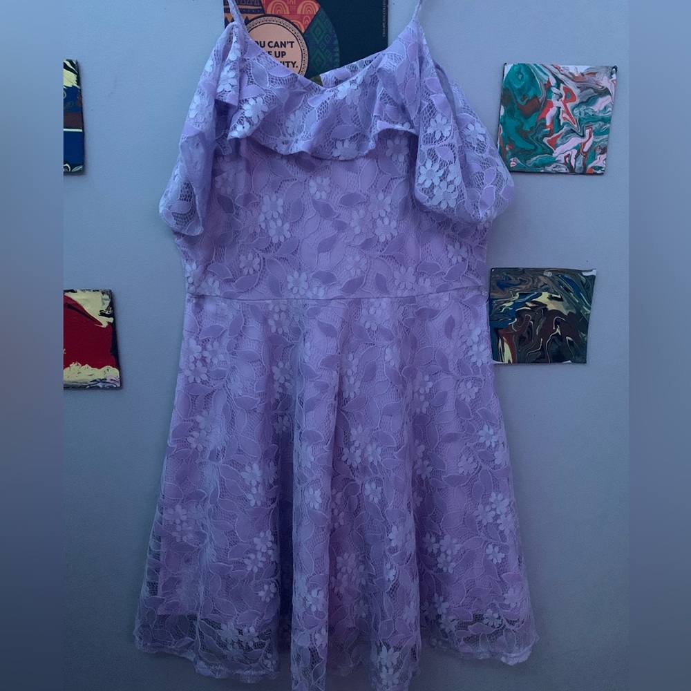 Lavender Semi Formal Dress